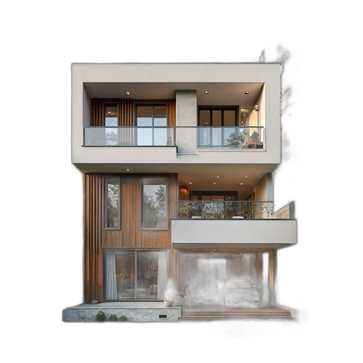 building, 3d render, photorealistic, concept art transparent PNG cut-out
