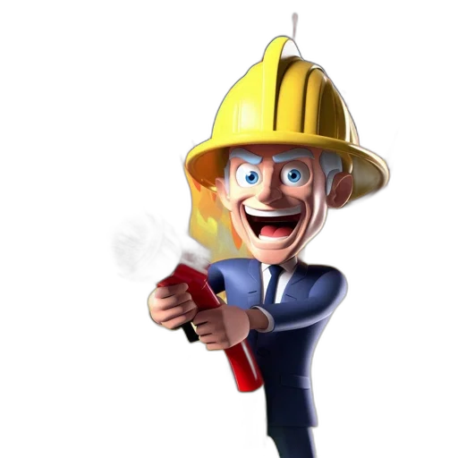 staff, hat, 3d render, concept art, cartoon, photorealistic, fire, animated transparent PNG cut-out