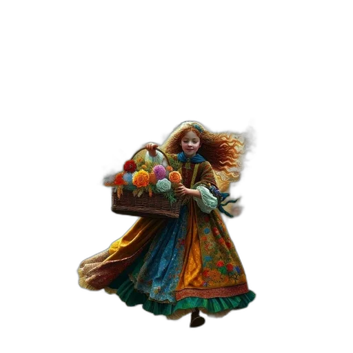 staff, dress, jewelry, jacket, fantasy art, concept art, 3d render, pixel art transparent PNG cut-out