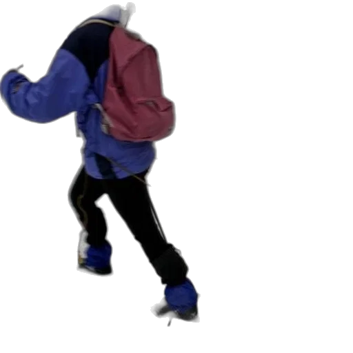 jacket, shoes, robot, creature, 3d render, concept art, photorealistic, blue transparent PNG cut-out