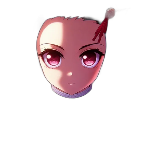 mask, face, staff, crown, anime, pixel art, 3d render, cartoon transparent PNG cut-out