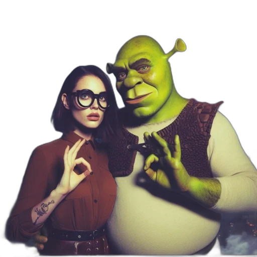 mask, concept art, comic book art, fantasy art, 3d render, outer space, two, individuals transparent PNG cut-out