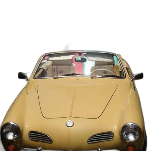 car, animal, robot, 3d render, concept art, vintage, volkswagen, convertible transparent PNG cut-out