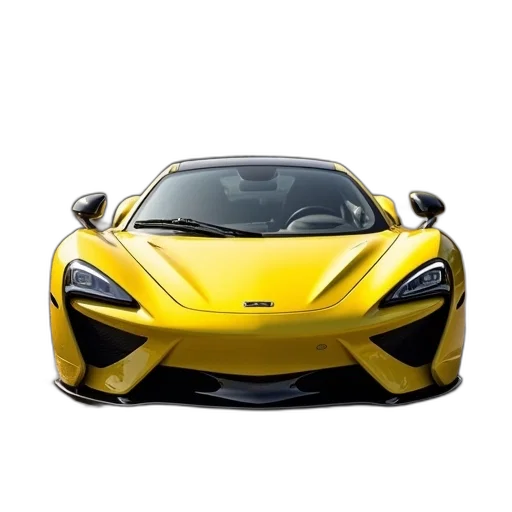 car, weapon, animal, dragon, photorealistic, 3d render, concept art, yellow transparent PNG cut-out