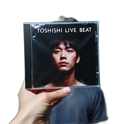 photorealistic, vaporwave, person, holding, black, cover, featuring, face transparent PNG cut-out
