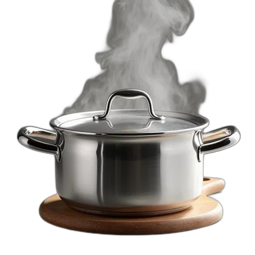 food, photorealistic, 3d render, fog transparent PNG cut-out
