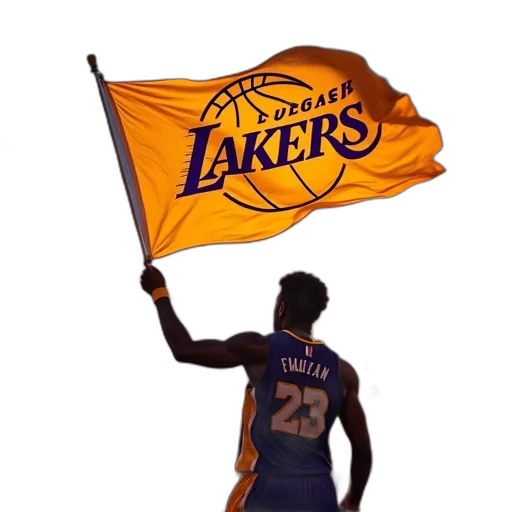 concept art, lakers, fan, waves transparent PNG cut-out