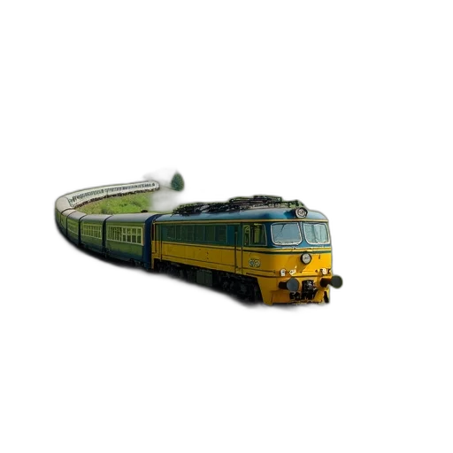 weapon, car, 3d render, photorealistic, concept art, vintage, train, yellow transparent PNG cut-out