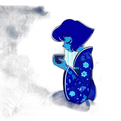jewelry, staff, robot, flower, concept art, watercolor, fantasy art, pixel art transparent PNG cut-out