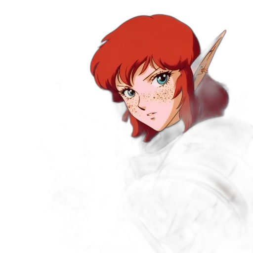 face, weapon, dragon, staff, anime, fantasy art, concept art, pixel art transparent PNG cut-out