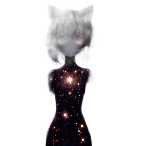 dress, staff, robot, creature, pixel art, 3d render, concept art, anime transparent PNG cut-out
