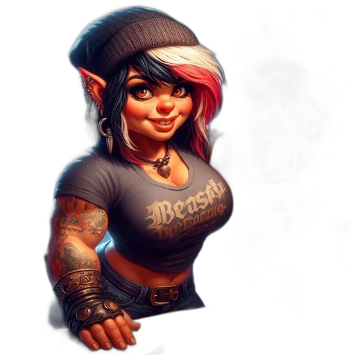 staff, face, concept art, fantasy art, pixel art, comic book art, young, woman transparent PNG cut-out