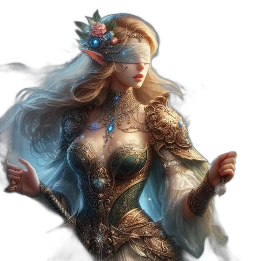 crown, dress, mask, jewelry, fantasy art, concept art, photorealistic, 3d render transparent PNG cut-out