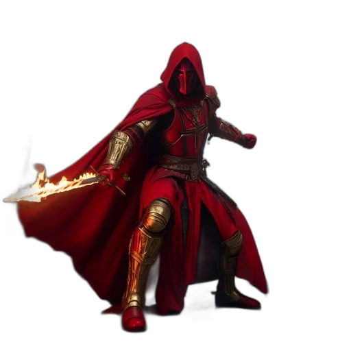 sword, staff, weapon, concept art, 3d render, fantasy art, pixel art, red transparent PNG cut-out