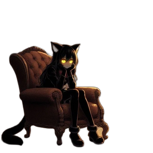 animal, furniture, staff, creature, concept art, pixel art, photorealistic, 3d render transparent PNG cut-out