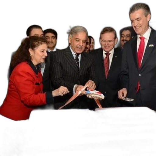 staff, group, people, including, two, men, suits, ties transparent PNG cut-out