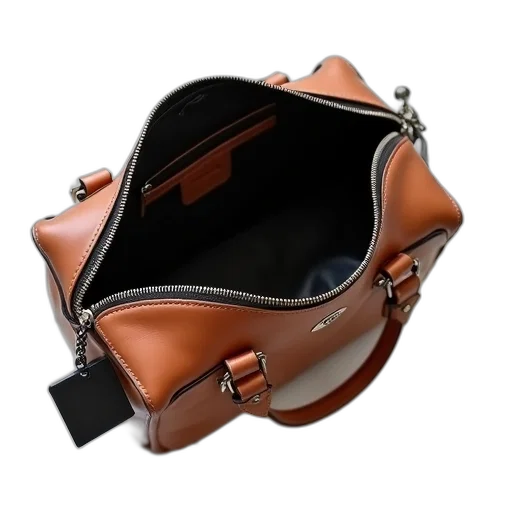 jewelry, mask, 3d render, brown, leather, bag, black, interior transparent PNG cut-out