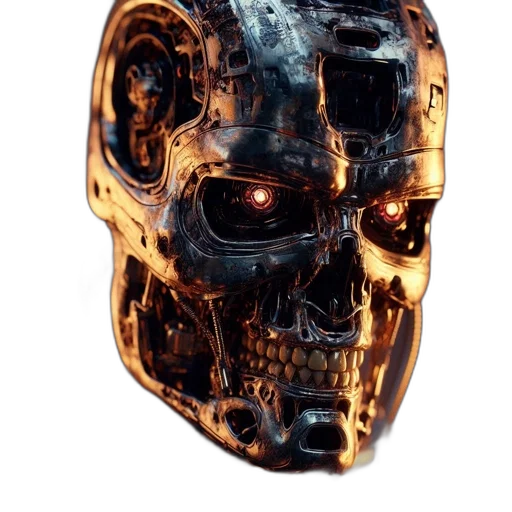 mask, robot, face, jewelry, cyberpunk, concept art, 3d render, photorealistic transparent PNG cut-out