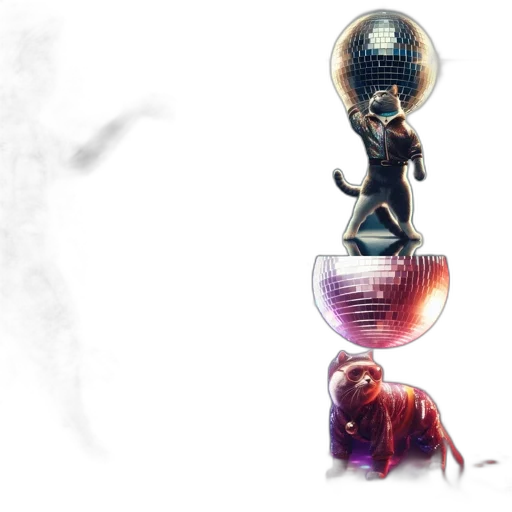 robot, concept art, 3d render, pixel art, cyberpunk, outer space, six, pictures transparent PNG cut-out