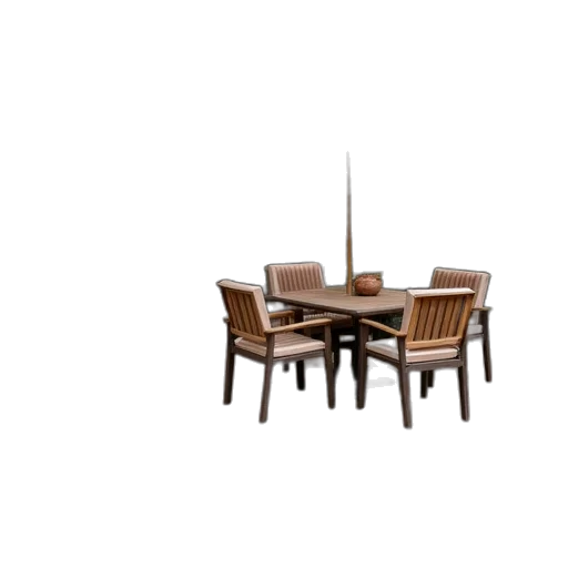 furniture, 3d render, photorealistic, earth tones transparent PNG cut-out