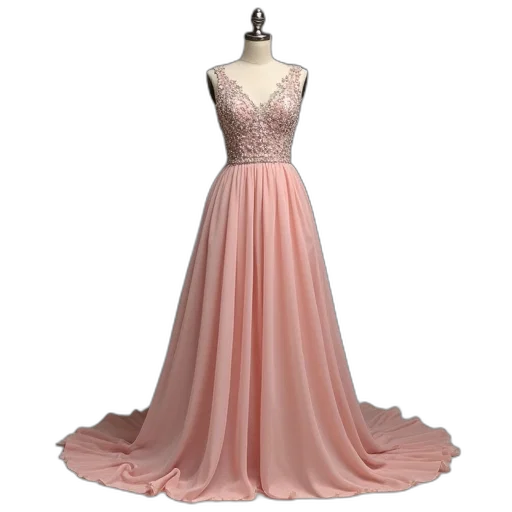 dress, pastel, line, chiffon transparent PNG cut-out