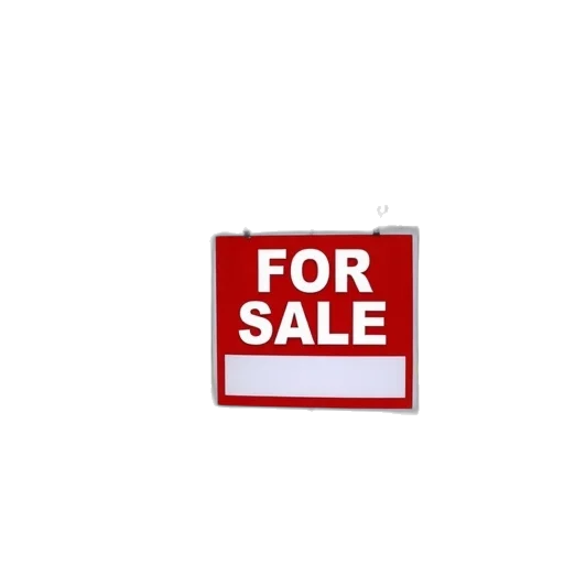 furniture, jewelry, jacket, foreclose, sale, sign, front, suburban transparent PNG cut-out