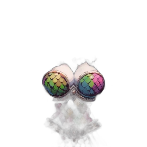 jewelry, crown, 3d render, photorealistic, vaporwave, fantasy art, pastel, female transparent PNG cut-out