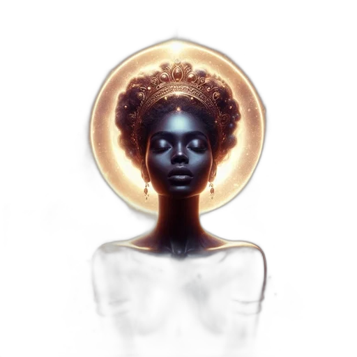 crown, jewelry, face, hair, concept art, fantasy art, photorealistic, 3d render transparent PNG cut-out