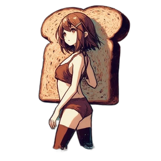 food, dress, animal, pixel art, comic book art, concept art, watercolor, animated transparent PNG cut-out