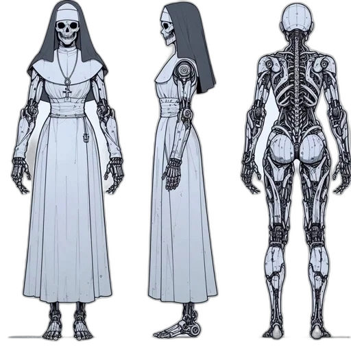 concept art, comic book art, cyberpunk, fantasy art, monochrome, dark, blue, illustrated transparent PNG cut-out