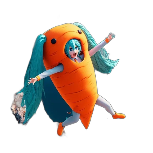 creature, dress, animal, robot, concept art, 3d render, anime, pixel art transparent PNG cut-out