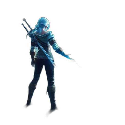 staff, sword, weapon, mask, concept art, pixel art, fantasy art, 3d render transparent PNG cut-out