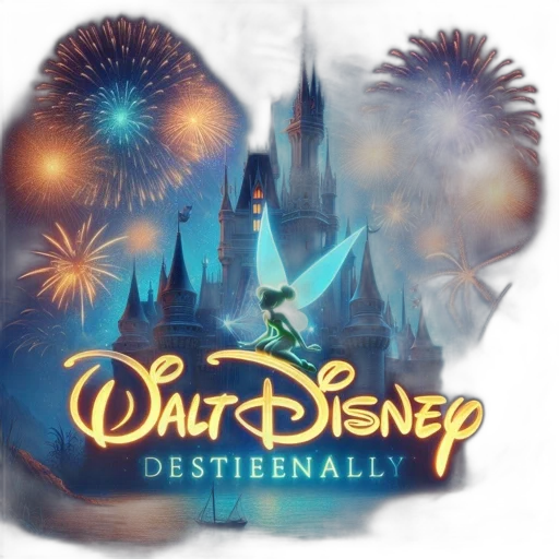 concept art, 3d render, animated, illustration, features, walt, disney, logo transparent PNG cut-out