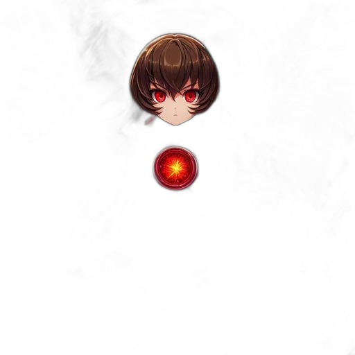 staff, robot, mask, face, pixel art, anime, concept art, fantasy art transparent PNG cut-out