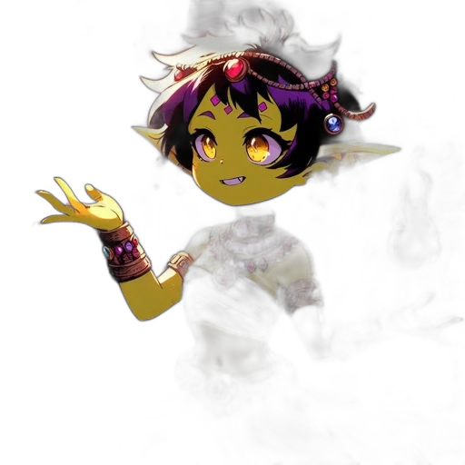 mask, dragon, staff, weapon, concept art, fantasy art, anime, 3d render transparent PNG cut-out