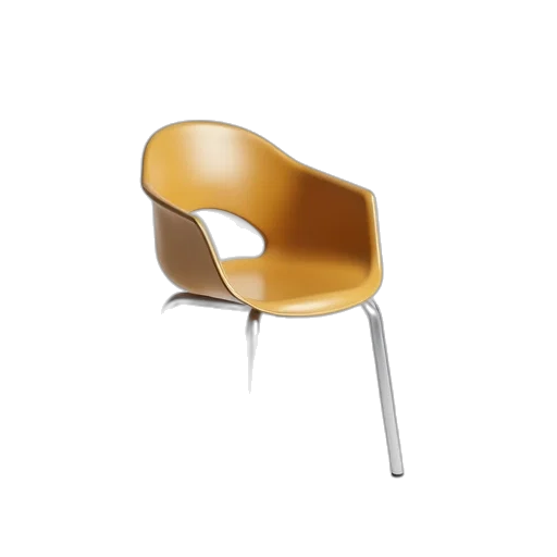 furniture, 3d render, plastic, chairs transparent PNG cut-out