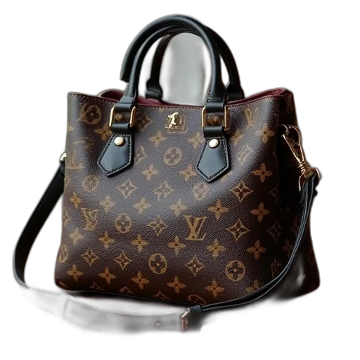 louis, vuitto, bag, initials, name transparent PNG cut-out
