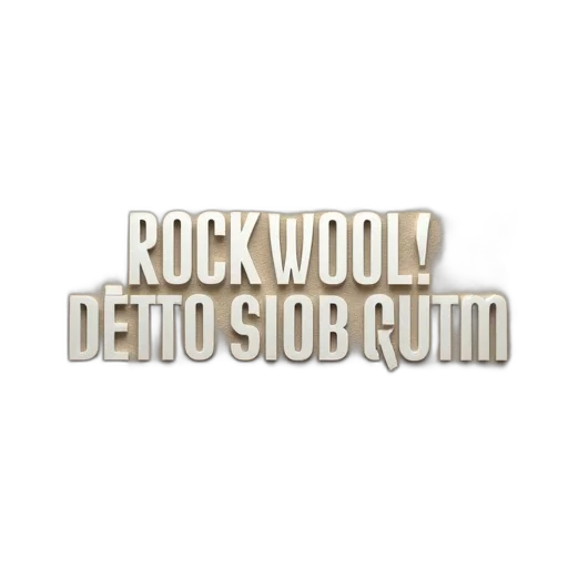 3d render, beige, textured, surface, words, rock, wool, slab transparent PNG cut-out