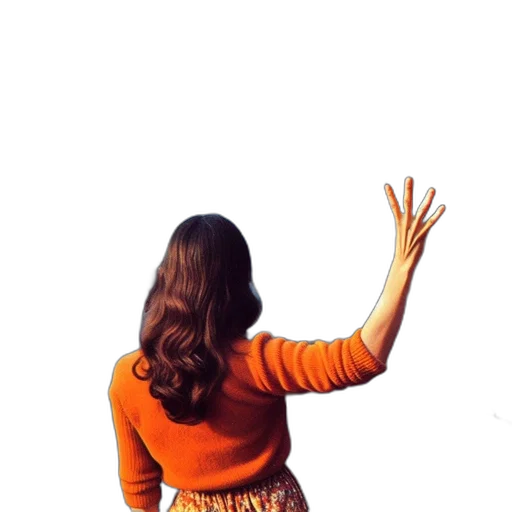 dress, jacket, hair, staff, photorealistic, 3d render, concept art, oil painting transparent PNG cut-out