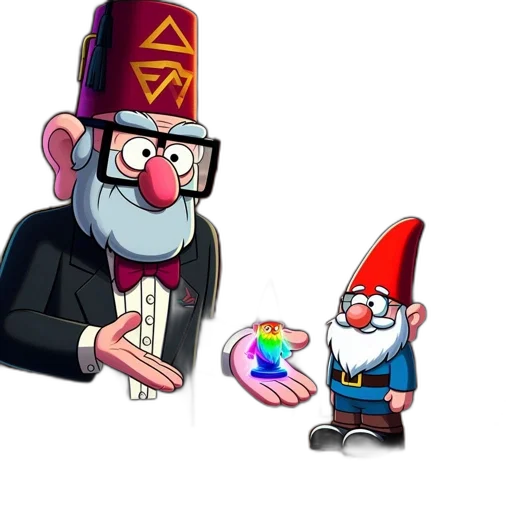 hat, staff, concept art, pixel art, 3d render, fantasy art, elderly, man transparent PNG cut-out