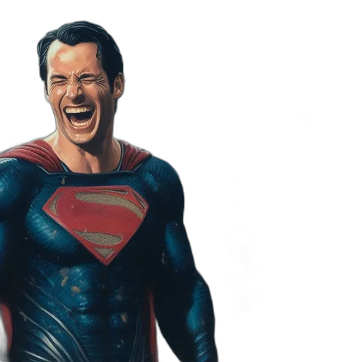 comic book art, concept art, photorealistic, two, superheroes, superman, batman, both transparent PNG cut-out