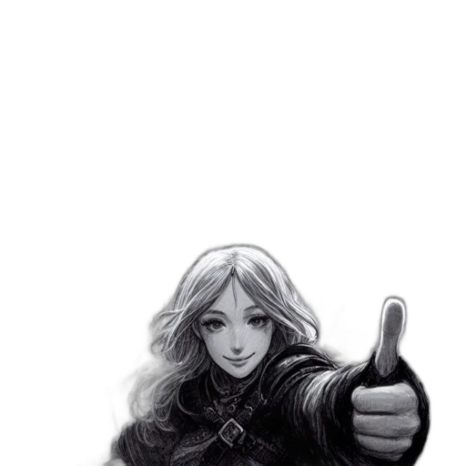 staff, sword, weapon, jacket, comic book art, fantasy art, pixel art, concept art transparent PNG cut-out