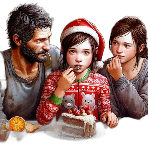 food, photorealistic, concept art, oil painting, fantasy art, snow, red, during transparent PNG cut-out