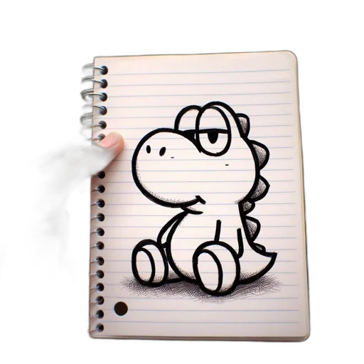 dragon, creature, animal, cartoon, 3d render, photorealistic, concept art, hand transparent PNG cut-out