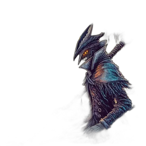 dragon, creature, animal, hair, fantasy art, concept art, watercolor, 3d render transparent PNG cut-out
