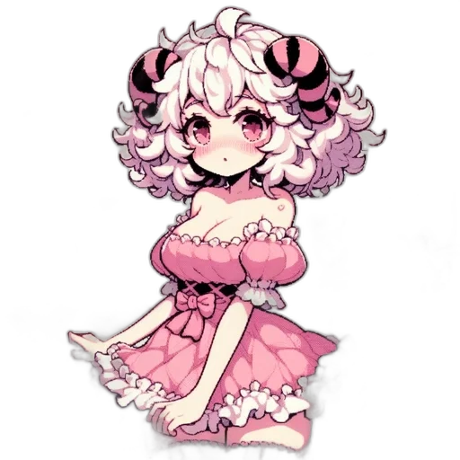 dress, staff, creature, crown, pixel art, anime, concept art, fantasy art transparent PNG cut-out