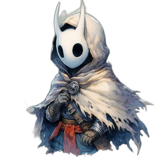 mask, face, staff, weapon, concept art, fantasy art, pixel art, watercolor transparent PNG cut-out