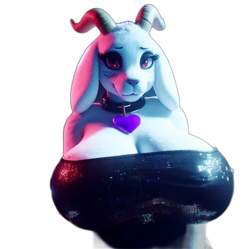 dress, robot, animal, creature, concept art, 3d render, vaporwave, fantasy art transparent PNG cut-out