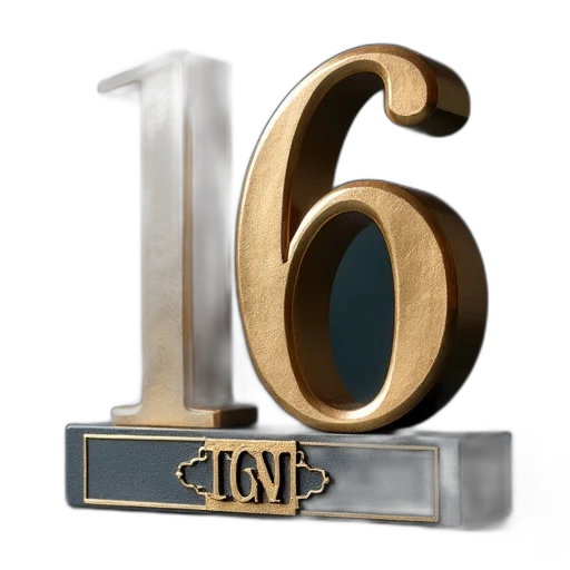 3d render, top, ten, law transparent PNG cut-out