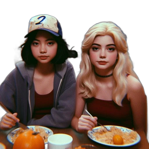 food, hat, face, mask, photorealistic, anime, oil painting, concept art transparent PNG cut-out